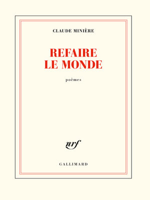 cover image of Refaire le monde